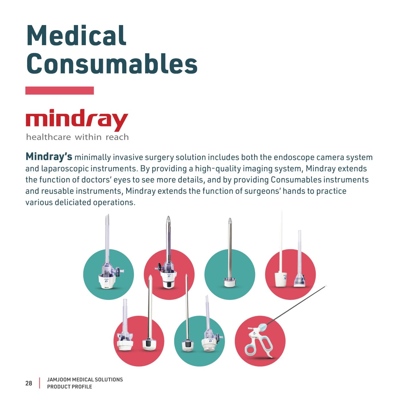 Mindray product visuals