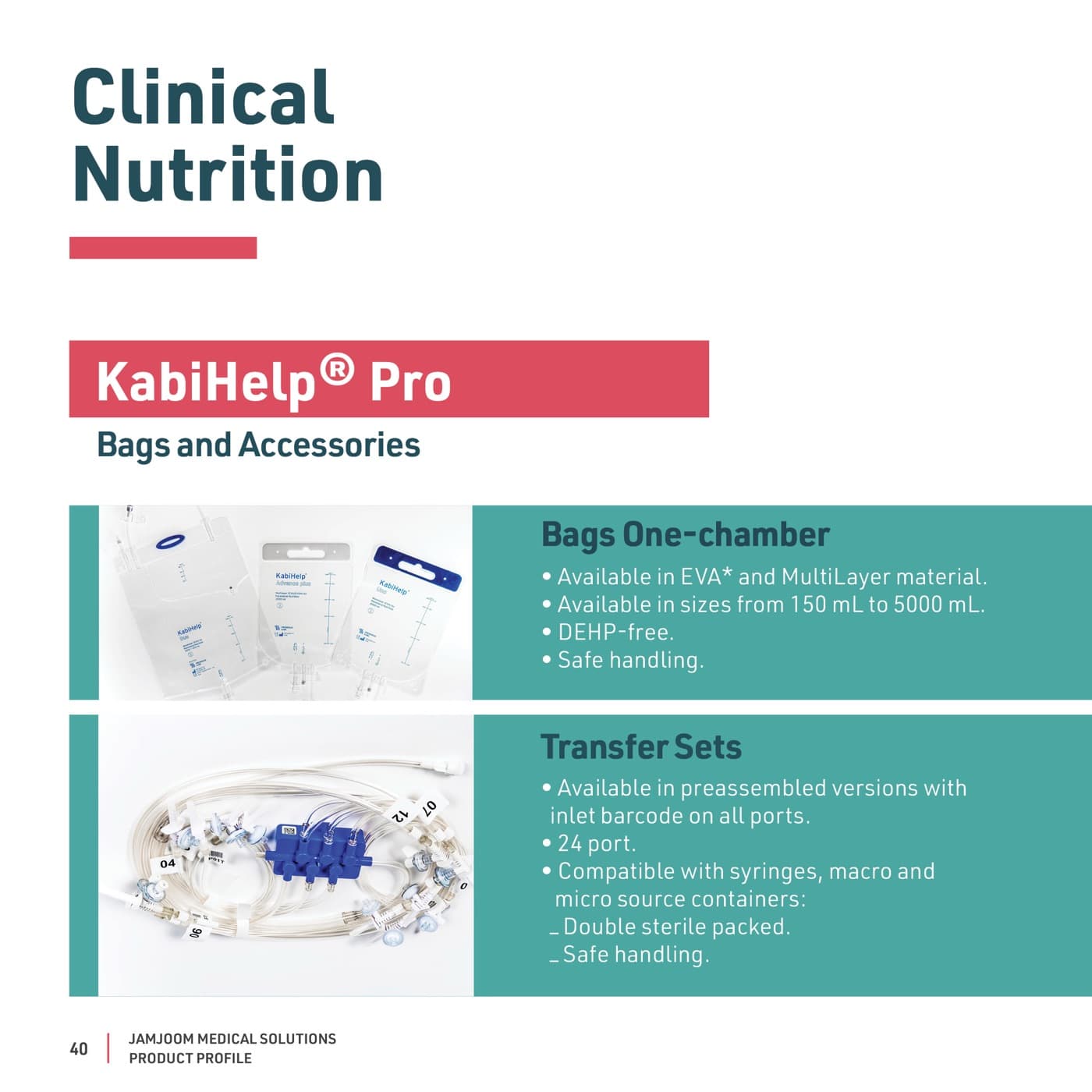 Fresenius Kabi product visuals