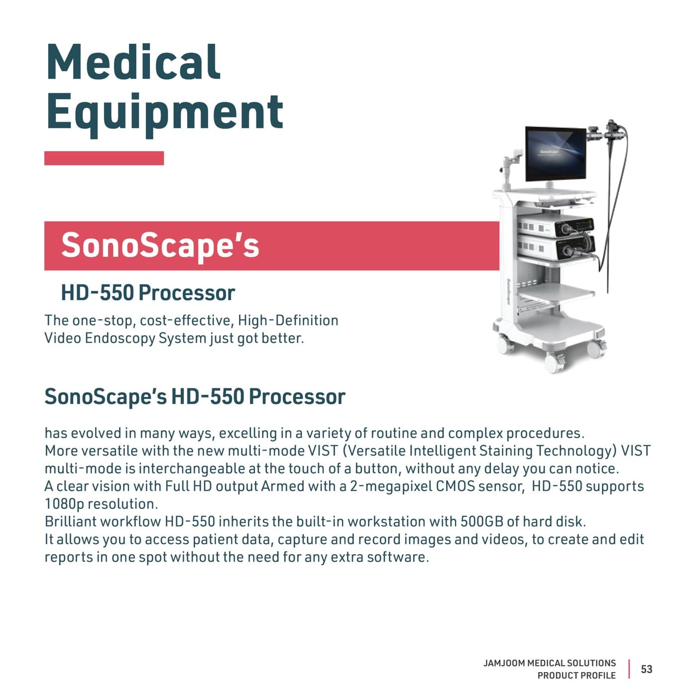 SonoScape product visuals