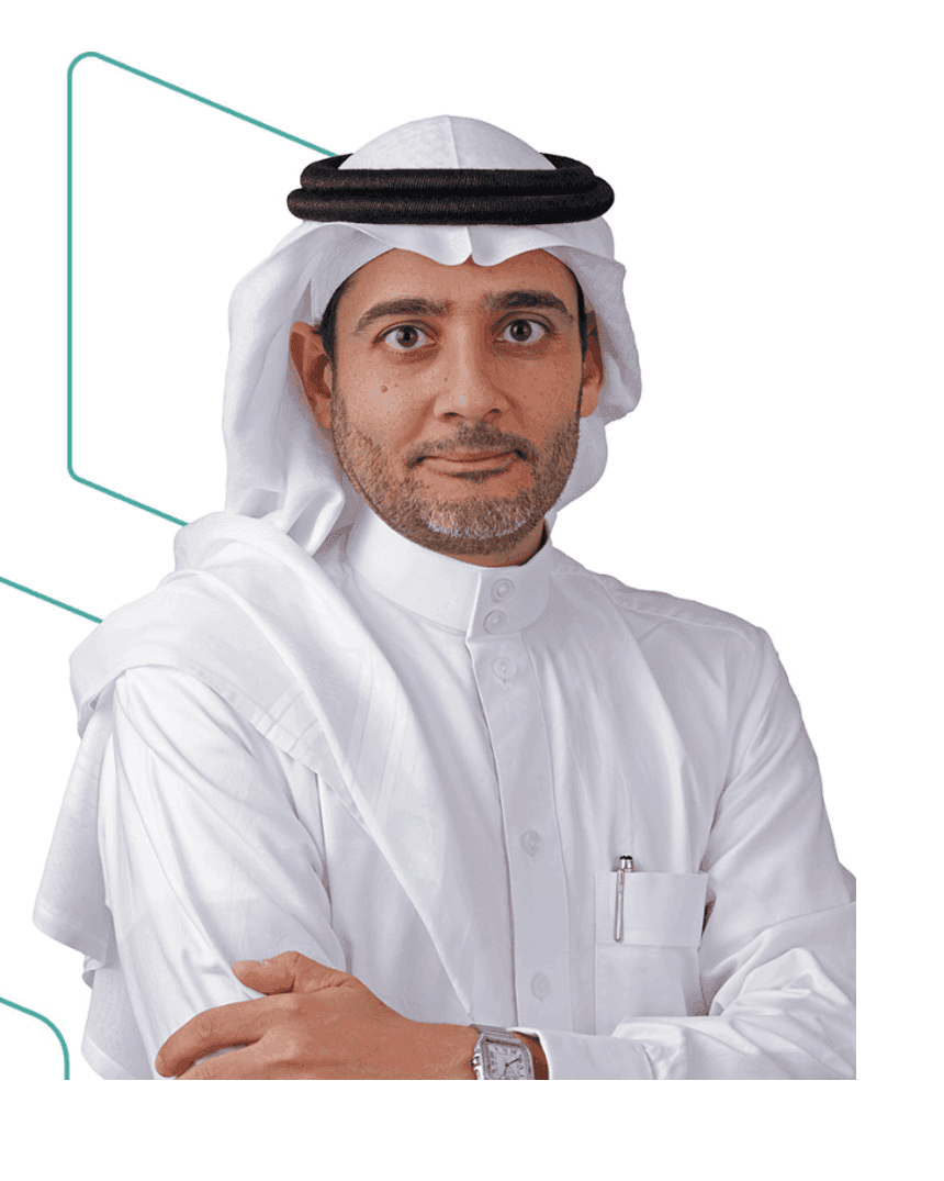 Portrait of Mr. Saleh Jamjoom.