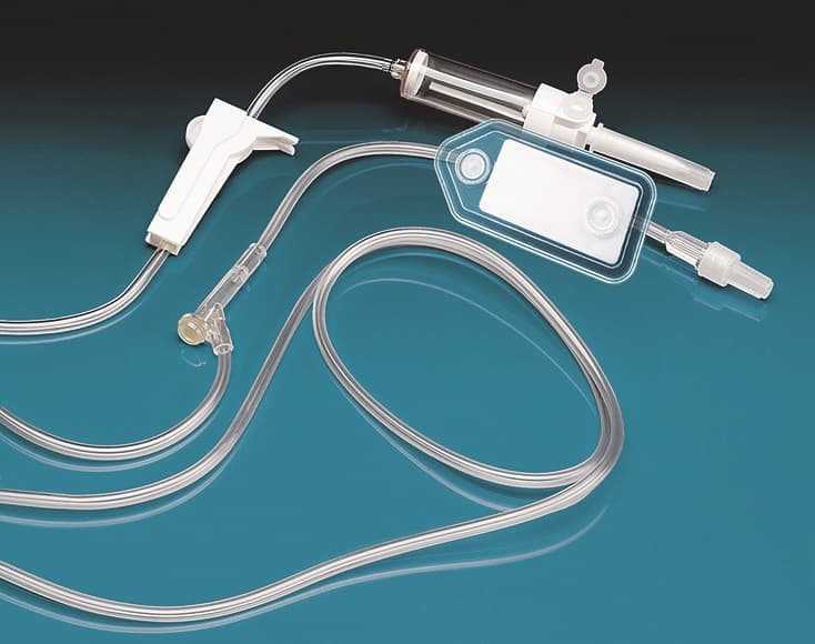 I.V. Set from Jamjoom Medical Industries product catalogue.